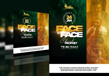 Church Flyer Designing service