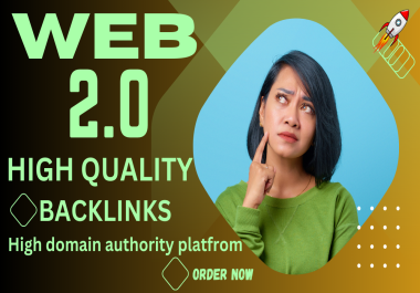 I will Create 20 Unique Web2.0 Backlinks