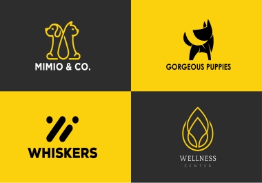 I will create minimalist logo design for your business