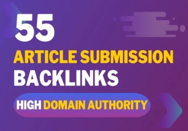 55 Powerful Permanent DA 50 TO 70 Article Submission