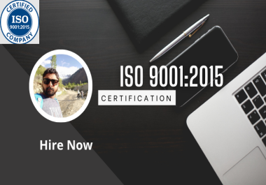 I will create quality management system iso 9001 2015 documentation