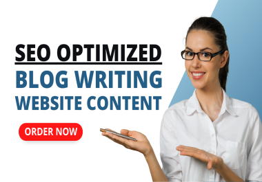I will do 1200 words SEO article writing,  blog posts and website content