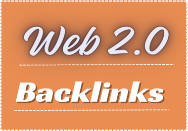 Backlinks from quality web 2.0 sites with good Google rankings.