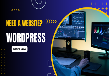 I will design Mobile responsive,  professional,  fully SEO-Optimized WordPress Website