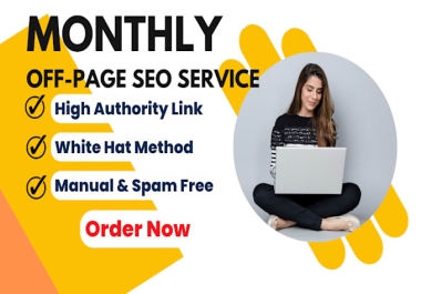 I will boost your Website & GMB with strong off-page SEO backlinks Manual & Safe