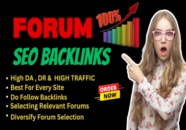 The SEO with Forum Backlinks Success 100