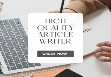 I will write an engaging article or blog post