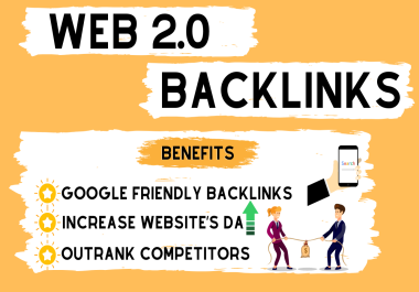I will provide 100 Web 2.0 links for your website