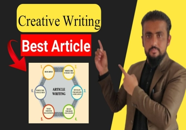 I will write creative article of 500-800 words