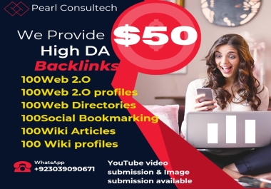 High Quality Permanent indexable Backlinks