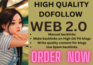 i will do High-Quality 30 Web 2.0 Backlinks