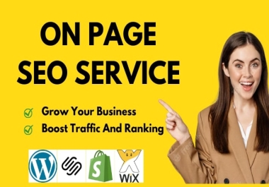 Professional On-Page SEO GEO AEO Expert for WordPress,  Shopify,  Wix,  and Squarespace