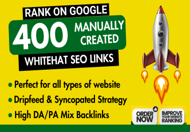 Real Ranking Solution-All In One SEO Dofollow 400 Backlinks Package