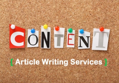 I will be your Seo Article/Content writer of 1000-2000 words.