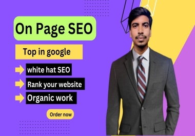 I will provide wordpress onpage seo and yoast or technical optimization service