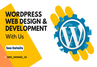 You will get modern responsive wordpress website design