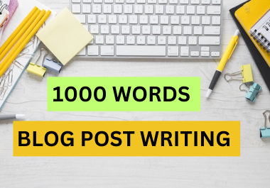 1000 words SEO article writing