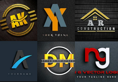 Modern Design,  Professional 3D Logo,  Minimalist,  Custom logos