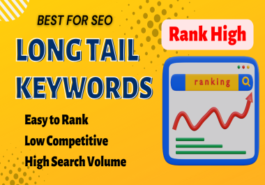 I will do detailed long tail keywords research in any niche