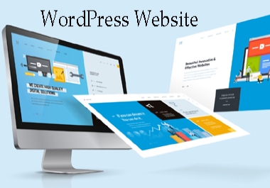Create Wordpress Website,  Like Ecommerce, News, Blog, Business Etc.