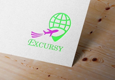 I will design a professional logo with a free business card