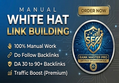 SEO DA51+ To DA70 Backlinks Improve Site Metrics & Ranking