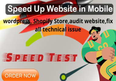 I will increase wordpress speed optimization for google pagespeed insights,  gtmetrix in 24 hours