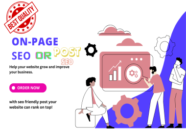 Rank Higher On Google With On-Page SEO. 10 Post