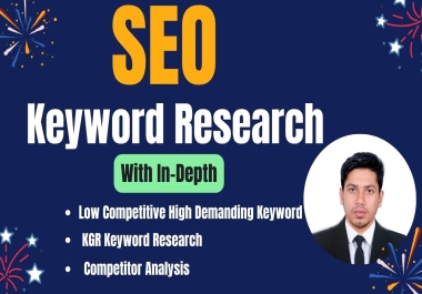 I will provide the Perfect SEO KGR keywords and competitor analysis