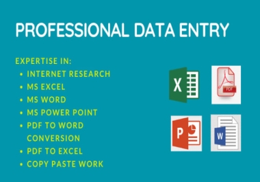 Data Entry Specialist,  Data Entry Assistant,  Data Entry Analyst,  Data Entry Operators