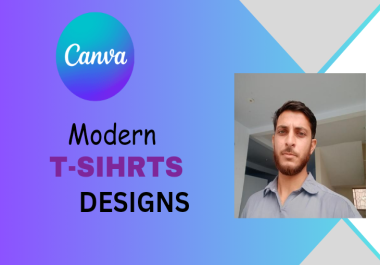 I will Design Modern T-shirt for your business