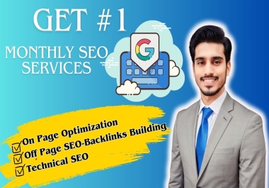 I will do monthly SEO service with high authourity Backlinks