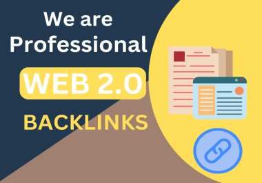 I will do 100 web 2.0 backlinks fully manual method