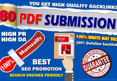 I will submit 6 manual image or PPT or PDF submission on top document sharing sites