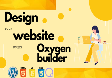 I will build clone customize your wordpress website using oxygen builder