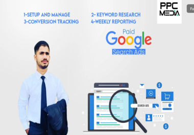 I will setup Google Ads Highly Performing PPC Search Campaigns & Management