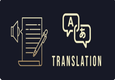 Welcome to my page I am Mehrzad,  I will translate any article into English French Italian German