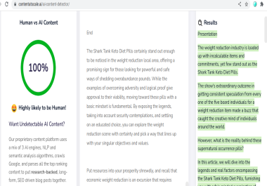 I will professionally rewrite and humanize your ai,  bard and chatgpt all contents