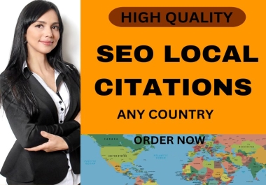 I will do best manual 80 local citations for any country