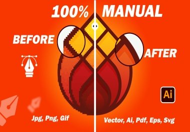 I will edit logo,  redesign,  recreate,  or convert vector