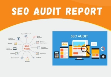 I will provide complete SEO audit report for your website