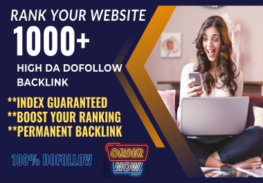Elite SEO Power Pack Rank Your Website with High DA PA 1000+ Dofollow Backlink