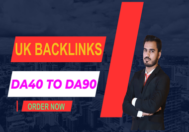 I will make 120 DA40 to DA99 high quality UK dofollow SEO contextual backlinks