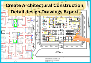 Create Architectural Construction Detail Design Drawings Expert