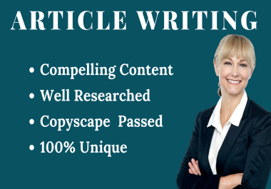 1200+ SEO article writing,  blog post writing,  website content writing & copywriting.