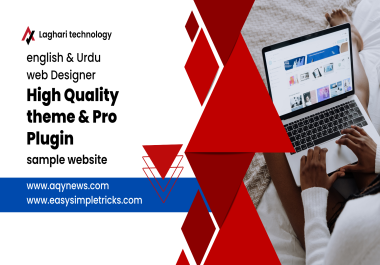 I build wordpress english and urdu website speedy,  high quality website