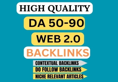 I will build 250 web 2.0 backlinks to high da pa websites
