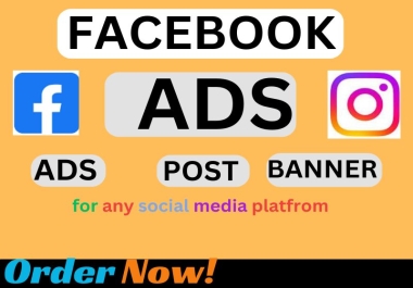 I will design high converting Facebook ads