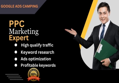 I will set up, manage and optimize your Google PPC Ads Campaign for websites