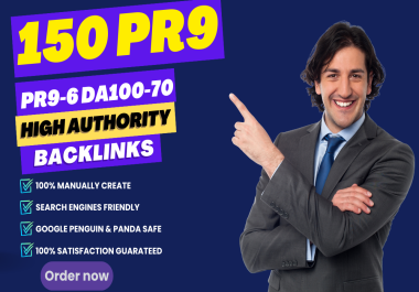 i will create 150 seo profile backlinks DA 60-80